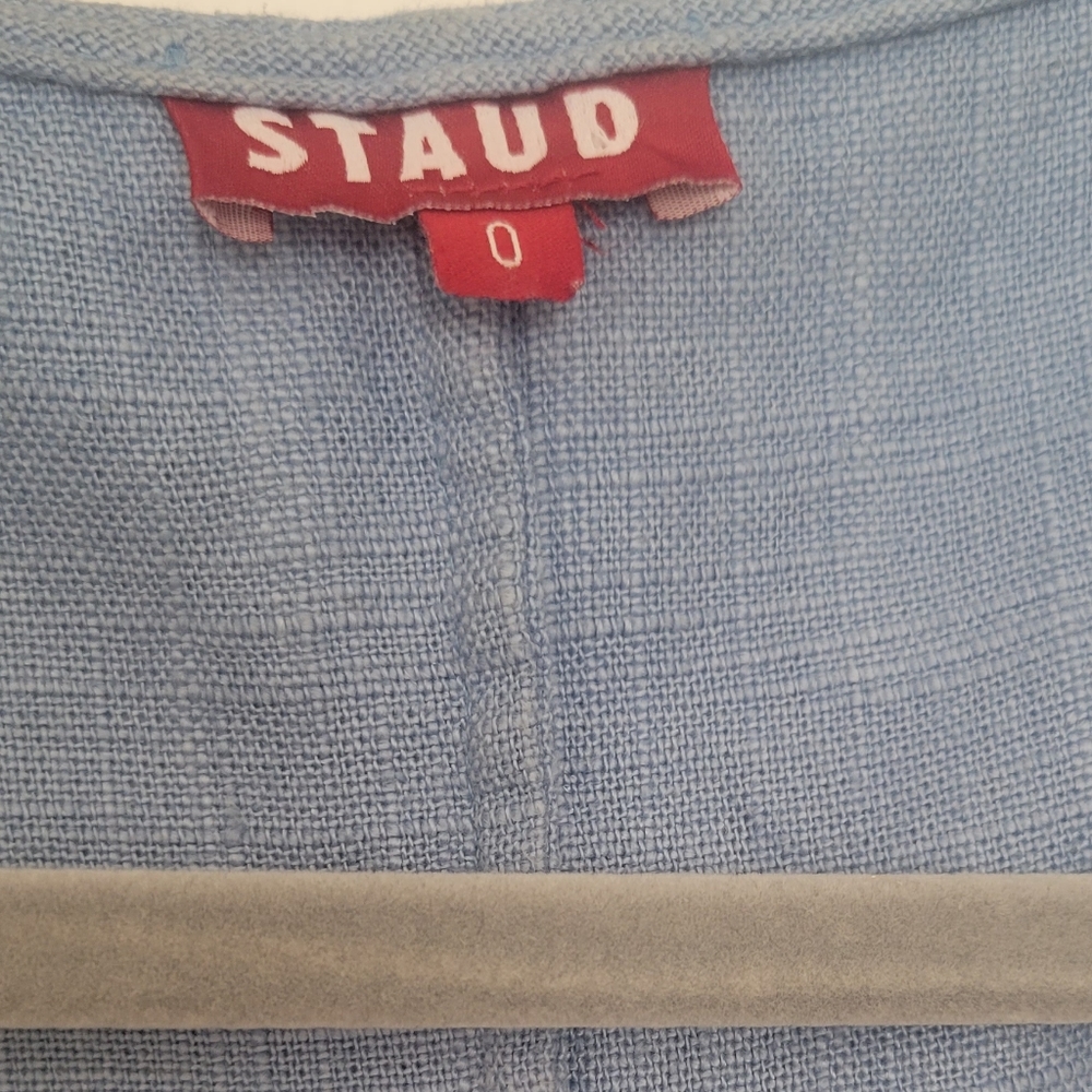 STAUD Blue Mini Dress - Picture 5 of 11